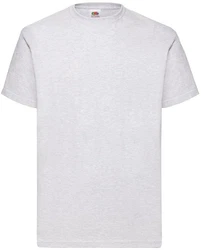 Fruit of the Loom Rundhalsshirt Valueweight T-Shirt Grau/Hellgrau