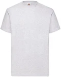 Fruit of the Loom Rundhalsshirt Valueweight T-Shirt Grau/Hellgrau