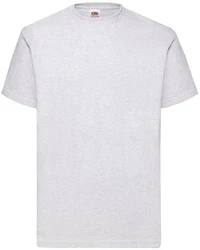 Fruit of the Loom Rundhalsshirt Valueweight T-Shirt Grau/Hellgrau