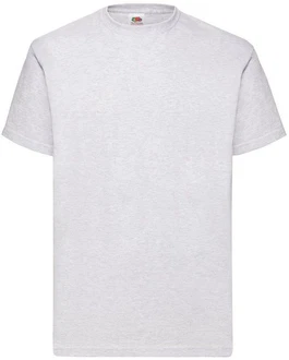 Fruit of the Loom Rundhalsshirt Valueweight T-Shirt Grau/Hellgrau Fruit of the Loom Rundhalsshirt Valueweight T-Shirt Grau/Hellgrau