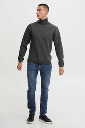 Casual Friday Pullover 'Karl' dunkelgrau
