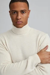 Casual Friday Pullover 'Karl' beige
