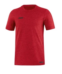 Jako T-Shirt Premium Basics Dunkelrot/Rot