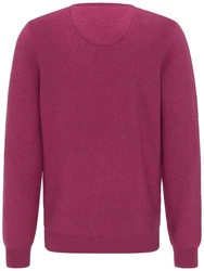 FYNCH-HATTON Strickpullover Rosa/Dunkelrot/Lila
