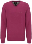 FYNCH-HATTON Strickpullover Rosa/Dunkelrot/Lila