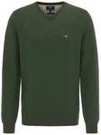 FYNCH-HATTON Strickpullover Dunkelgrün/Grün
