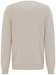 FYNCH-HATTON Strickpullover Khaki/Grau/Braun/Beige