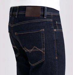 MAC 5-Pocket Jeans ARNE Dunkelblau/Lila