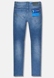Pierre Cardin 5-Pocket Jeans Lyon Tapered Fit Blau/Hellblau