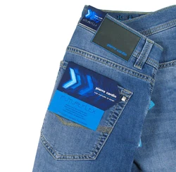 Pierre Cardin 5-Pocket Jeans Lyon Tapered Fit Blau/Hellblau