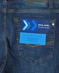 Pierre Cardin 5-Pocket Jeans Lyon Tapered Fit Blau/Dunkelblau