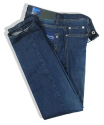 Pierre Cardin 5-Pocket Jeans Lyon Tapered Fit Blau/Dunkelblau