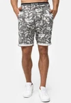 Indicode Chinoshorts Brayan Grau/Hellgrau/Weiß/Beige/Schwarz