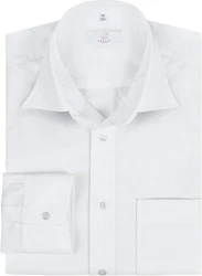 GREIFF Langarmhemd Corporate Hemd BASIC Slim Fit Wei