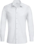 GREIFF Langarmhemd Corporate Hemd BASIC Slim Fit Wei