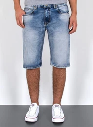 Jeansshorts Herren kurze Jeanshose mit Stretch Jeans Shorts Hose Herren Jeans Shorts Sommerhose kurze Jeans Herren Capri Jeans Stretch