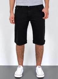 Jeansshorts Herren kurze Jeanshose mit Stretch Jeans Shorts Hose Herren Jeans Shorts Sommerhose kurze Jeans Herren Capri Jeans Stretch