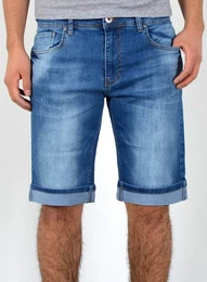 Jeansshorts Herren kurze Jeanshose mit Stretch Jeans Shorts Hose Herren Jeans Shorts Sommerhose kurze Jeans Herren Capri Jeans Stretch