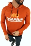 Megaman Hoodie No Comment Premium Orange