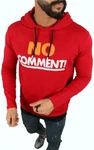 Megaman Hoodie No Comment Premium Rot/Dunkelrot