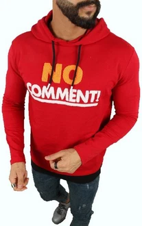 Megaman Hoodie No Comment Premium Rot/Dunkelrot Megaman Hoodie No Comment Premium Rot/Dunkelrot