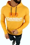 Megaman Hoodie No Comment Premium Gelb/Orange