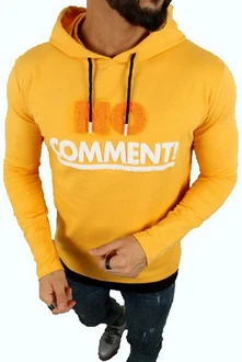 Megaman Hoodie No Comment Premium Gelb/Orange Megaman Hoodie No Comment Premium Gelb/Orange