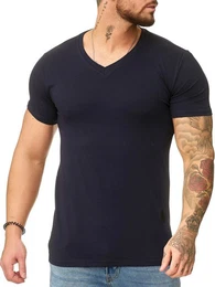 T-Shirt 1309C (Shirt Polo Kurzarmshirt Tee, 1-tlg) Fitness Freizeit Casual
