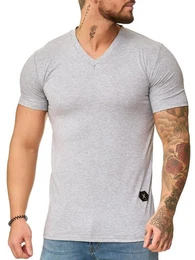 T-Shirt 1309C (Shirt Polo Kurzarmshirt Tee, 1-tlg) Fitness Freizeit Casual