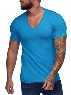 OneRedox T-Shirt BS500C Blau/Türkis/Hellblau