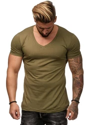 OneRedox T-Shirt BS500C Dunkelgrün/Khaki