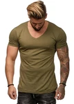 OneRedox T-Shirt BS500C Dunkelgrün/Khaki
