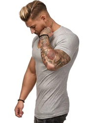 OneRedox T-Shirt BS500C Grau/Khaki
