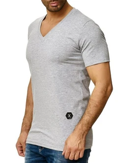 OneRedox Herren T Shirt Hoodie Longsleeve Kurzarm Shirt Sweatshirt Modell 1308 1308C