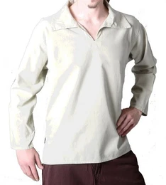Langarmhemd Alternatives Hippie Herren-Hemd - berzieher Baumwolle, Freizeithemd
