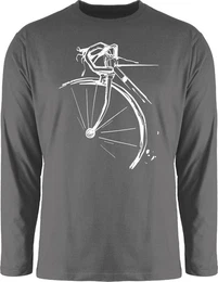 Rundhalsshirt Fahrrad Geschenk Rennrad I Radfahren Geschenk Fahrrad Bekleidung Radsport