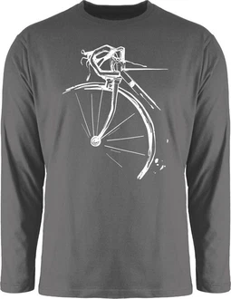 Shirtracer Rundhalsshirt Fahrrad Geschenk Rennrad Radfahren Radsport