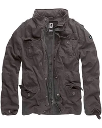 Brandit Jacke Britannia Dunkelgrau/Grau/Schwarz/Braun
