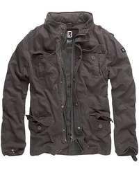 Brandit Jacke Britannia Dunkelgrau/Grau/Schwarz/Braun