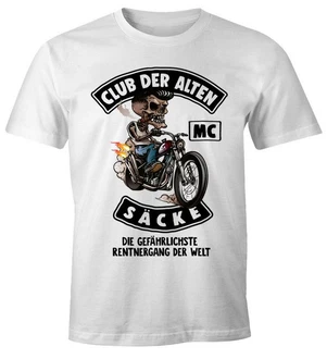 MoonWorks Print-Shirt Lustiges Herren T-Shirt Club der alten Säcke Creme MoonWorks Print-Shirt Lustiges Herren T-Shirt Club der alten Säcke Creme