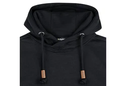 riverso Herren Kapuzenpullover RIVJulian Regular Fit Hoodie Pullover Schwarz