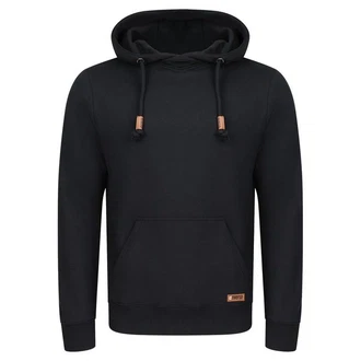 riverso Herren Kapuzenpullover RIVJulian Regular Fit Hoodie Pullover Schwarz