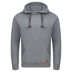 riverso Herren Kapuzenpullover RIVJulian Regular Fit Hoodie Pullover Grau/Dunkelgrau/Hellgrau