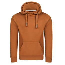 Kapuzenpullover Herren Hoodie RIVNiklas Regular Fit Longsleeve Sweatshirt mit Cross-Over-Kragen und Kngurutasche
