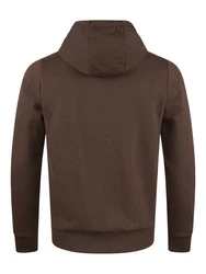 riverso Herren Kapuzenpullover RIVNiklas Regular Fit Hoodie Dunkelbraun/Braun/Khaki/Grau