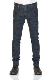 Skinny-fit-Jeans Malone Jeanshose mit Stretch