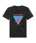 Bolzplatzkind T-Shirt Straddle 80er Jahre Mischfarben/Rot/Rosa/Grau/Schwarz