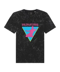 Bolzplatzkind T-Shirt Straddle 80er Jahre Mischfarben/Rot/Rosa/Grau/Schwarz