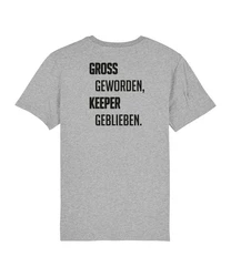 Bolzplatzkind T-Shirt X Keepersport Story Grau/Hellgrau