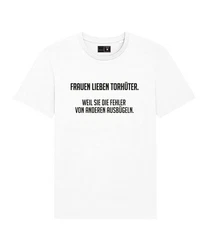 Bolzplatzkind T-Shirt X Keepersport Story Weiß/Hellblau